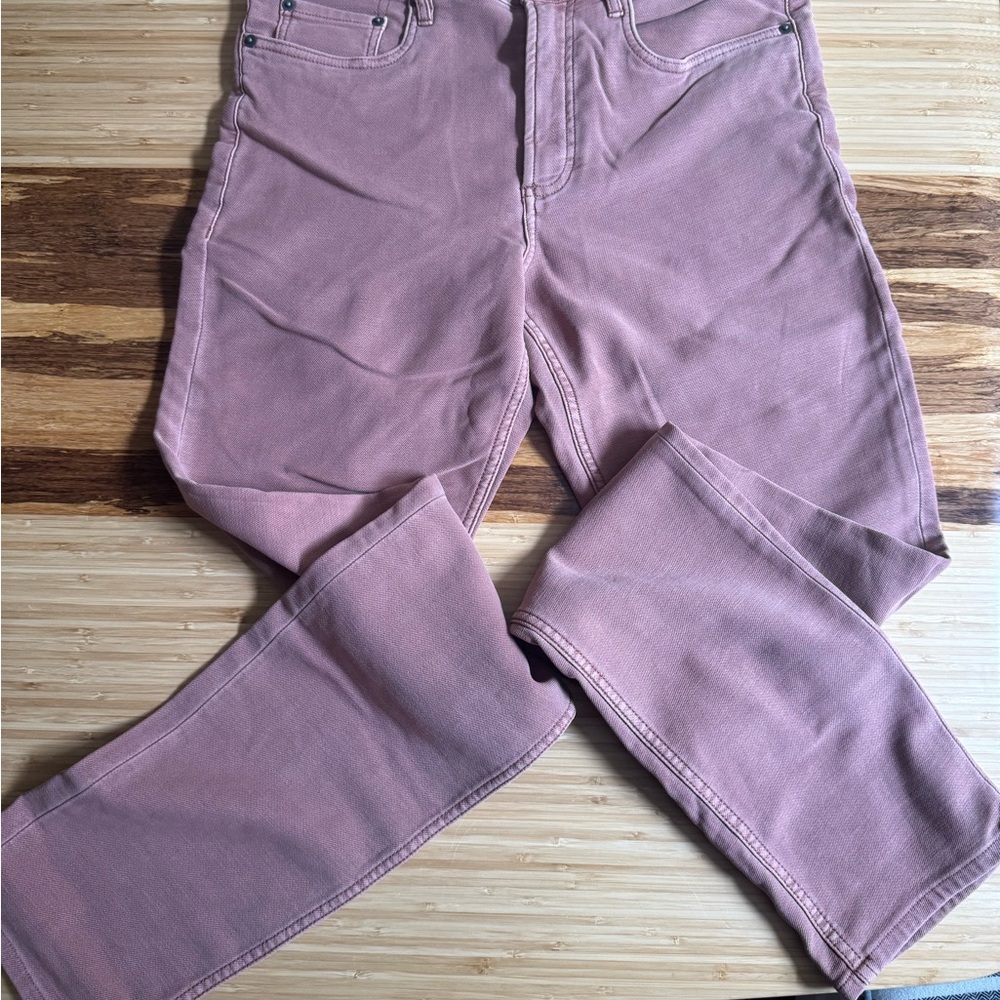 NWT Faherty Stretch 5-Pocket Pants 31x34 Nantucket Red Pink Men’s